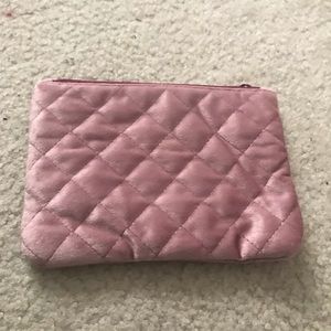 Fuzzy pink Ipsy bag